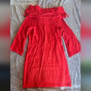 Liz Claiborne Red Knit Sweater